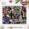 Pink Floyd calendar cover with psychedelic artwork, album references, band members, and the text 'Custom Name Calendar 2026'!