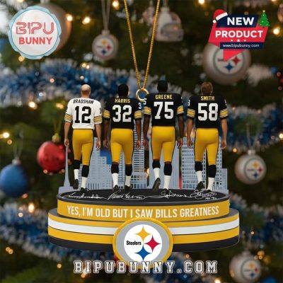 Pittsburgh Steelers Christmas Ornament 2025