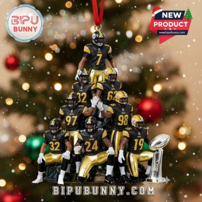 Pittsburgh Steelers Football 2025 Christmas Ornament