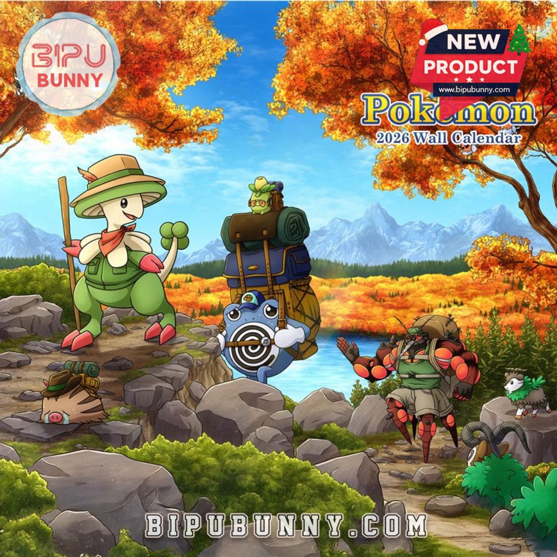 Pokémon Wall Calendar 2026 Pokémon Wall Calendar 2026
