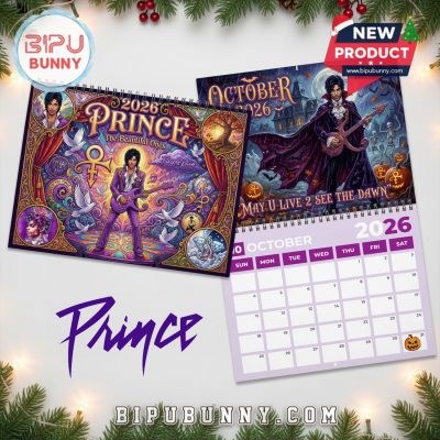 Prince Wall Calendar 2026