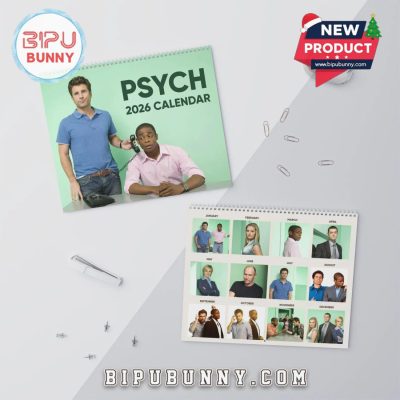 Psych Wall Calendar 2026