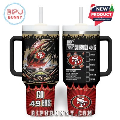 San Francisco 49ers NFL Champion Energy Tumbler 40oz