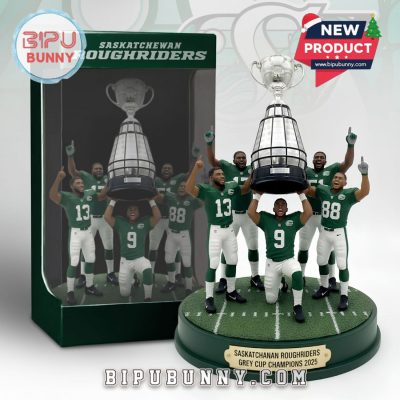 Saskatchewan Roughriders 2025 Grey Cup Champions Figures