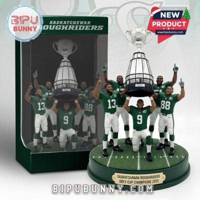 Saskatchewan Roughriders 2025 Grey Cup Champions Figures