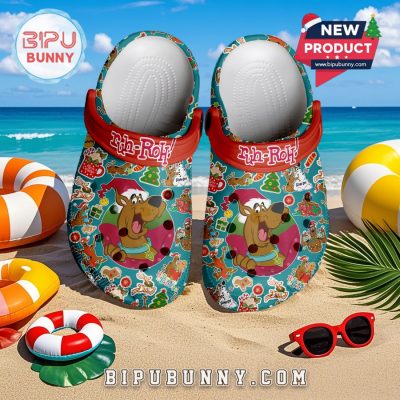 Scooby Doo Merry Christmas Crocs Crocband Clogs Shoes