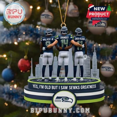 Seattle Seahawks Christmas Ornament 2025 Seattle Seahawks Christmas Ornament 2025