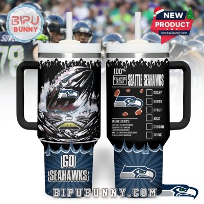 Seattle Seahawks NFL Champion Energy Tumbler 40oz