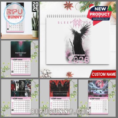 Sleep Token Wall Hanging Calendar 2026 Sleep Token Wall Hanging Calendar 2026