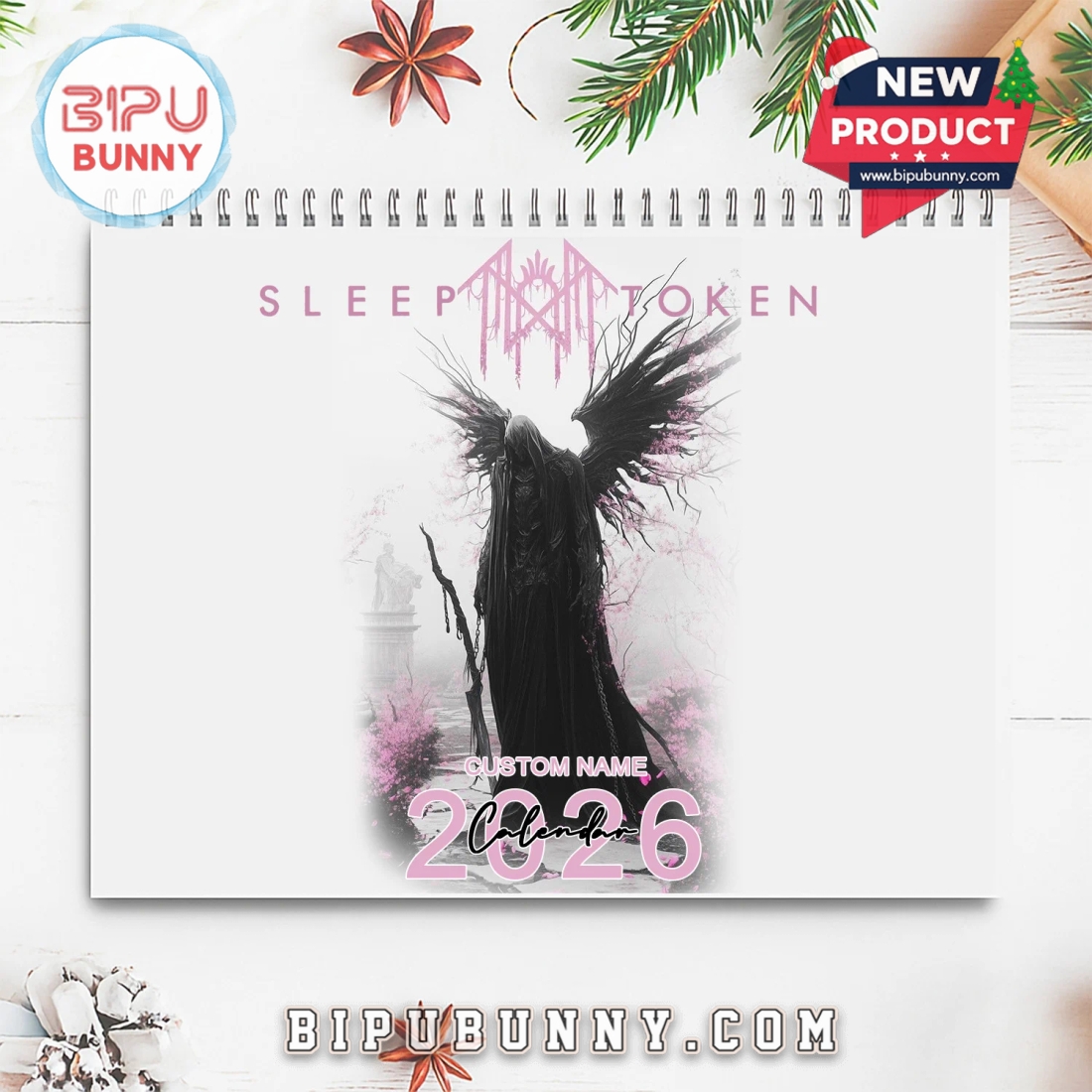 Sleep Token Wall Hanging Calendar 2026 Sleep Token Wall Hanging Calendar 2026