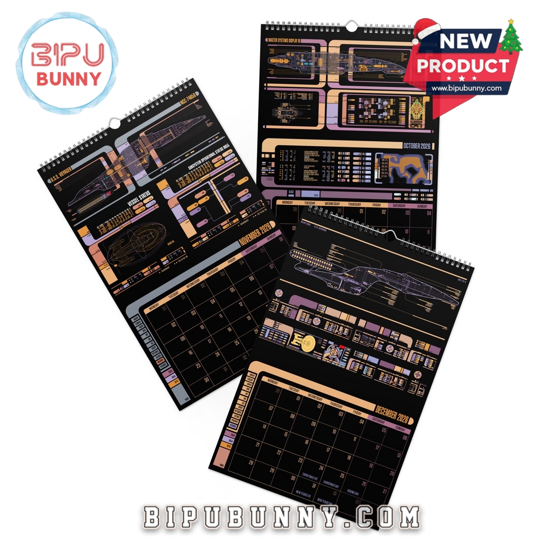 Star Trek 2026 Wall Calendar Star Trek 2026 Wall Calendar