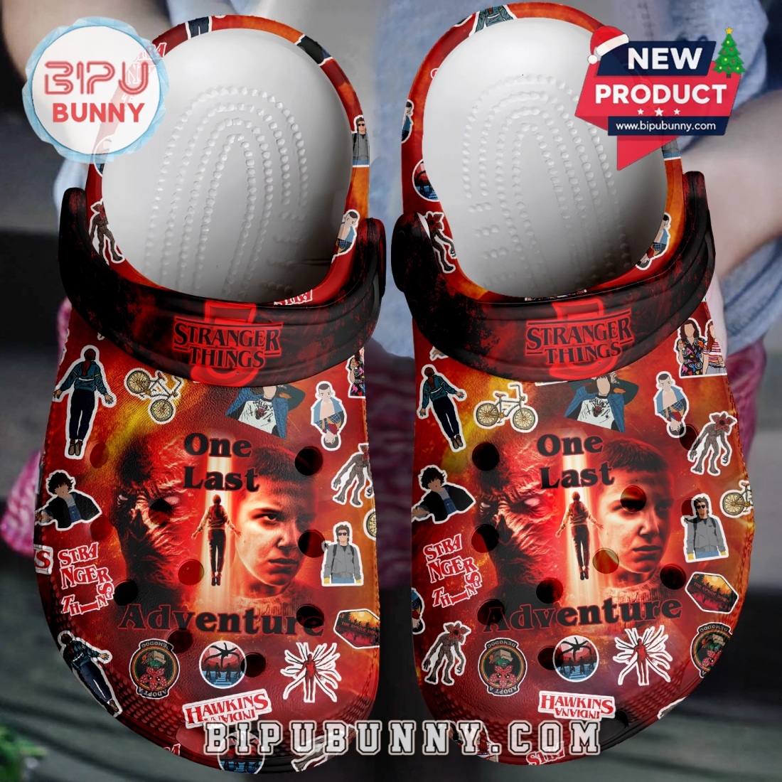 Stranger Things Crocs Crocband Clogs Shoes Stranger Things Crocs Crocband Clogs Shoes