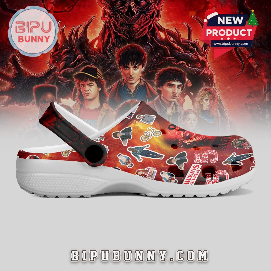 Stranger Things Crocs Crocband Clogs Shoes Stranger Things Crocs Crocband Clogs Shoes