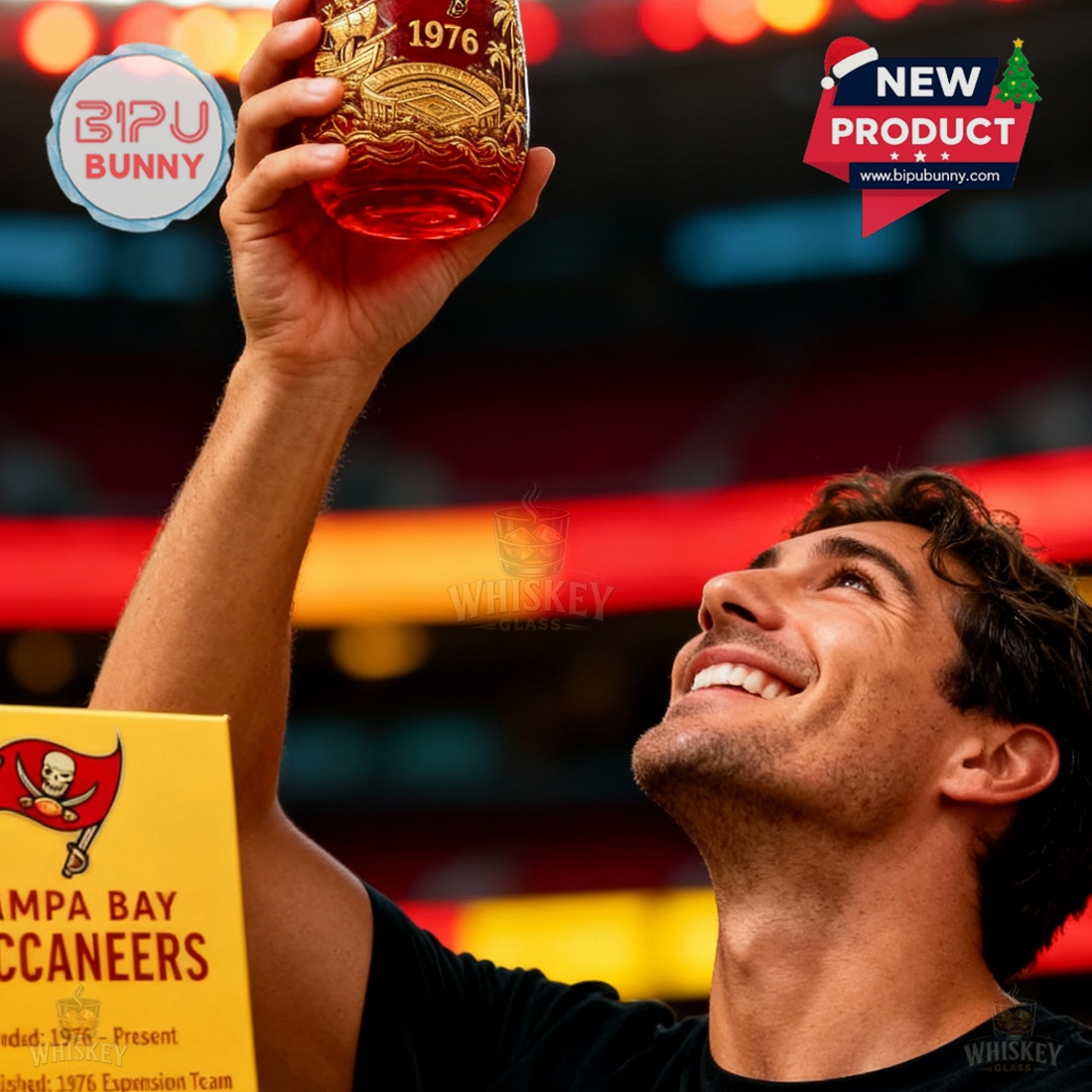 Tampa Bay Buccaneers Commemorative Glass Tampa Bay Buccaneers Commemorative Glass