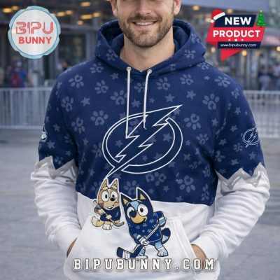 Tampa Bay Lightning NHL Bluey Night Limited Hoodie