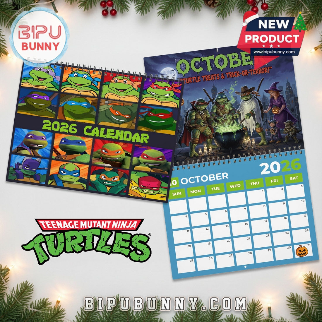 Teenage Mutant Ninja Turtles Wall Calendar 2026 Teenage Mutant Ninja Turtles Wall Calendar 2026
