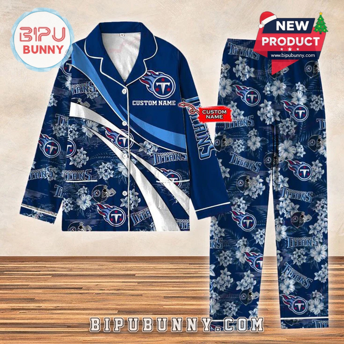 Tennessee Titans Football Limited Edition Pajamas Set Tennessee Titans Football Limited Edition Pajamas Set