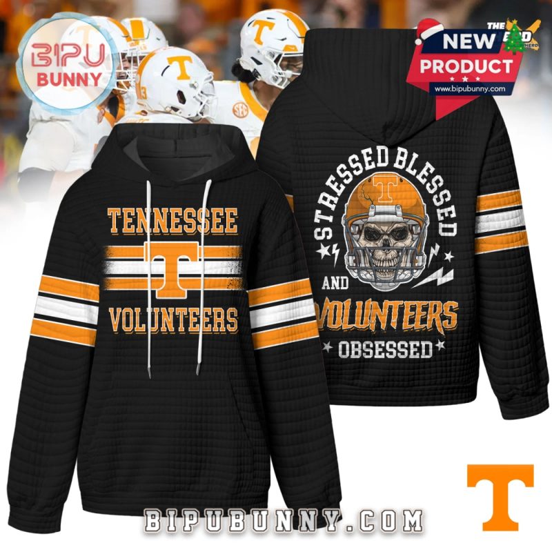 Tennessee Volunteers NCAA Obsessed Waffle Hoodie Tennessee Volunteers NCAA Obsessed Waffle Hoodie