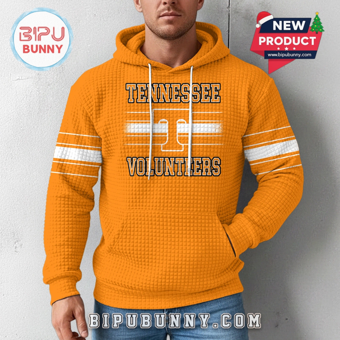 Tennessee Volunteers NCAA Obsessed Waffle Hoodie Tennessee Volunteers NCAA Obsessed Waffle Hoodie