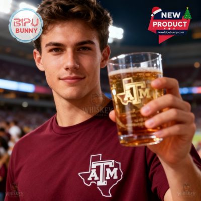 Texas A&M Aggies 150th Anniversary Whiskey Glass
