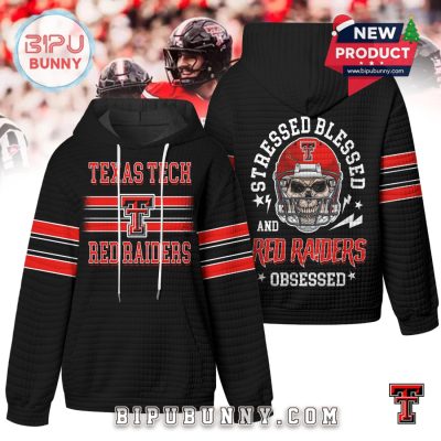Texas Tech Red Raiders NCAA Obsessed Waffle Hoodie