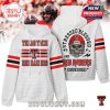 Clean white hoodie with Texas Tech team pride and back art for passionate fans.