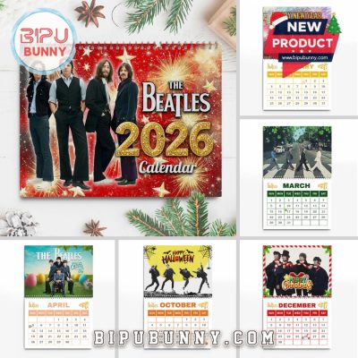 The Beatles Wall Calendar 2026 The Beatles Wall Calendar 2026