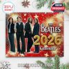 Repeat of The Beatles 2026 calendar cover with festive visuals and golden celebratory design!