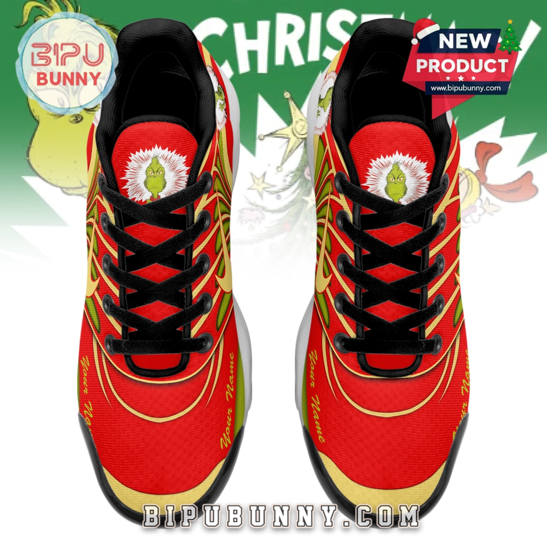 The Grinch Merry Christmas 2025 TN Shoes Sneakers The Grinch Merry Christmas 2025 TN Shoes Sneakers