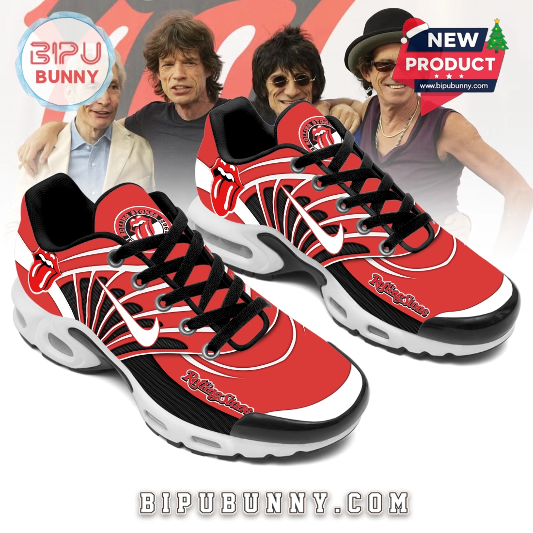 The Rolling Stones TN Shoes Sneakers For Men And Women The Rolling Stones TN Shoes Sneakers For Men And Women