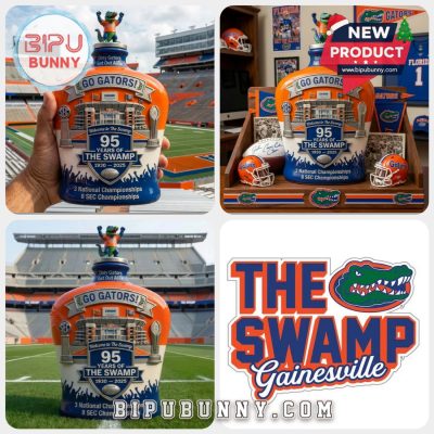 The Swamp 95th Anniversary Whiskey Decanter