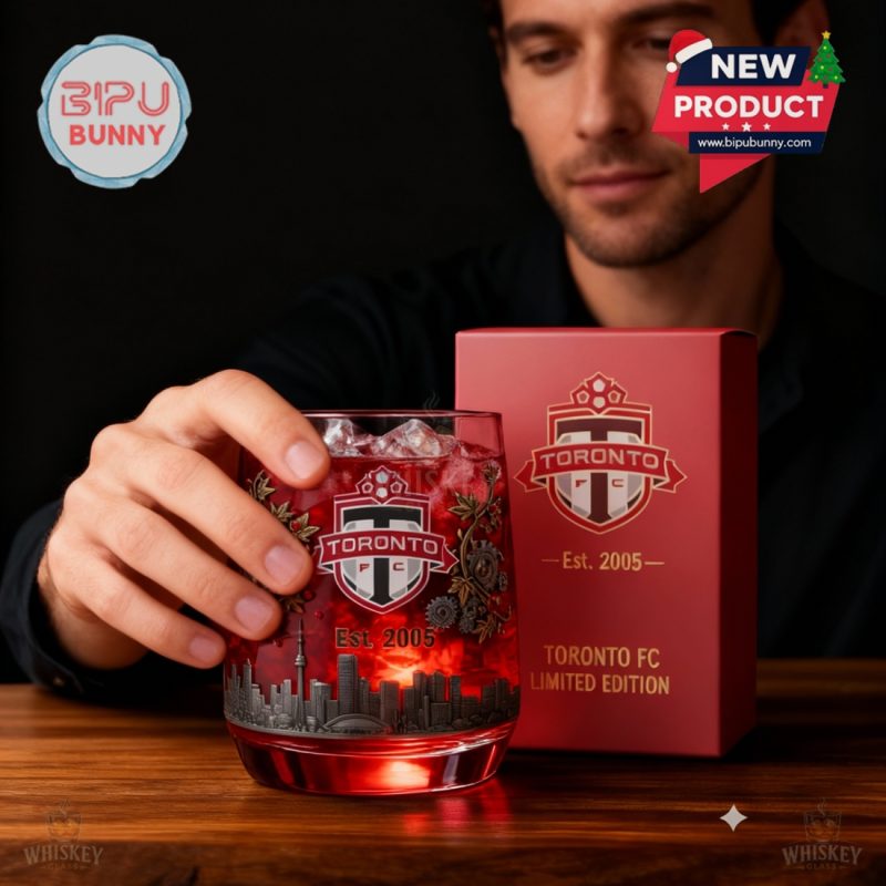 Toronto FC Limited Edition Whiskey Glass Toronto FC Limited Edition Whiskey Glass