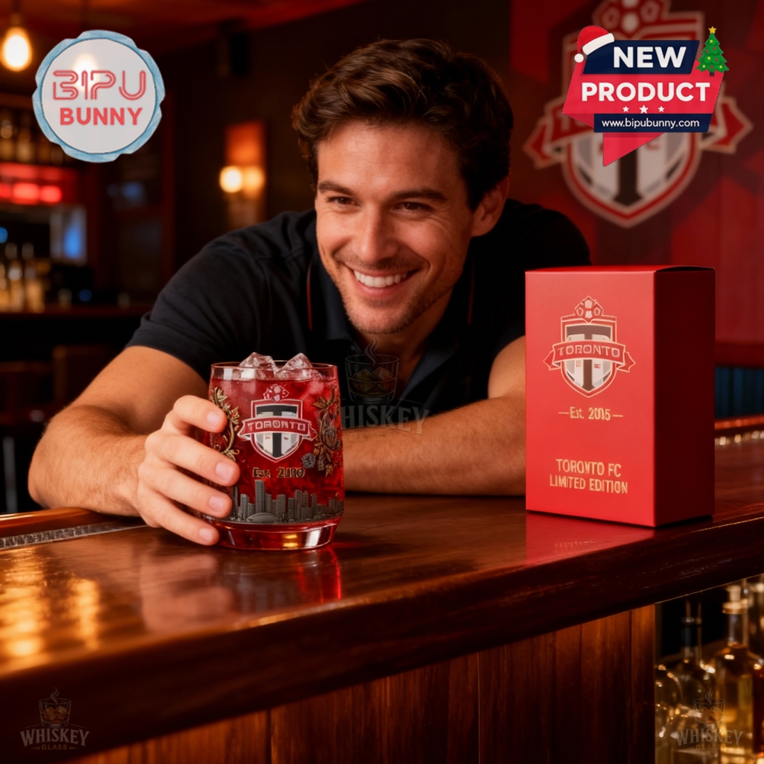 Toronto FC Limited Edition Whiskey Glass Toronto FC Limited Edition Whiskey Glass