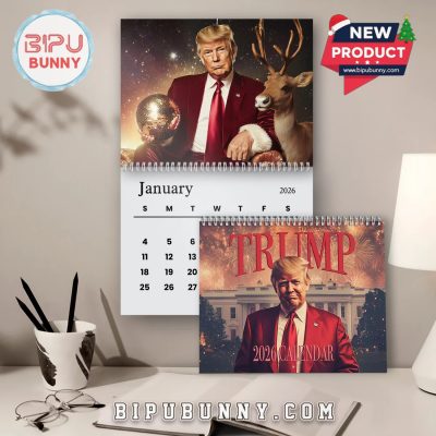 Trump 2026 Wall Calendar, Funny New Year Gift