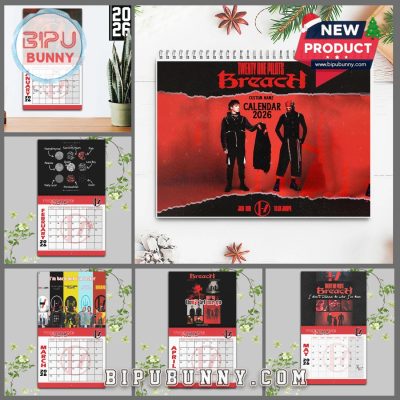 Twenty One Pilots Wall Hanging Calendar 2026 Twenty One Pilots Wall Hanging Calendar 2026