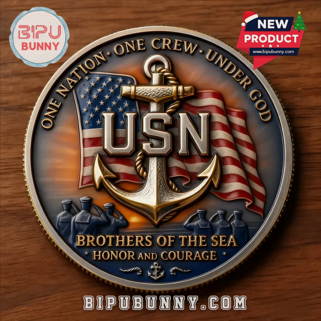 U.S. Navy Brothers of the Sea Commemorative Coin U.S. Navy Brothers of the Sea Commemorative Coin