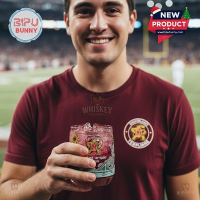 University of Maryland Terrapins 134th Anniversary Whiskey Glass