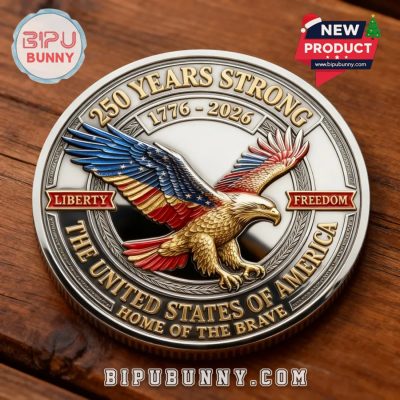 US 250 Years Strong United States Semiquincentennial Commemorative Coin
