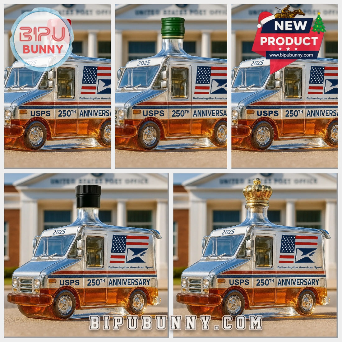 USPS 250th Anniversary Whiskey Bottle USPS 250th Anniversary Whiskey Bottle