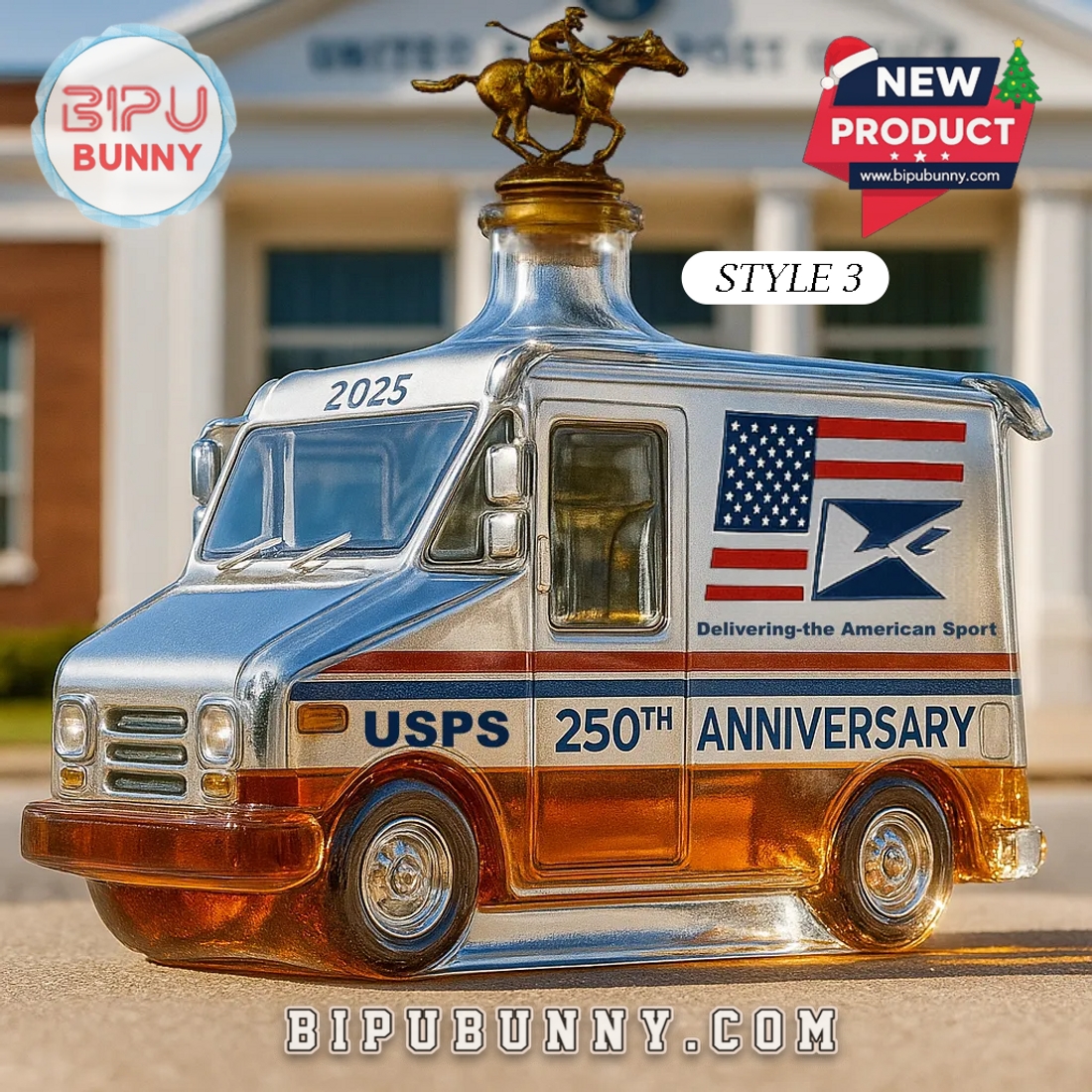 USPS 250th Anniversary Whiskey Bottle USPS 250th Anniversary Whiskey Bottle