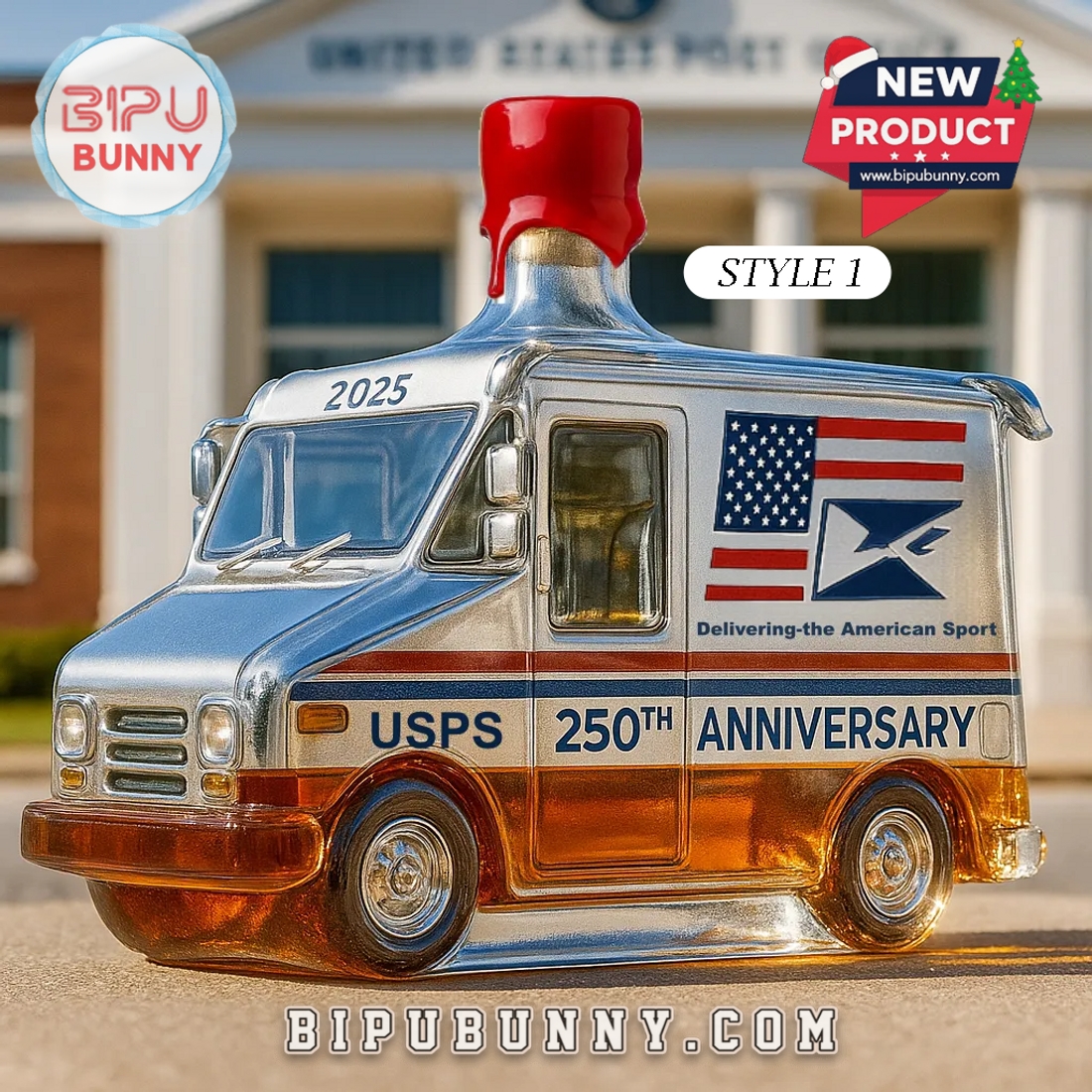 USPS 250th Anniversary Whiskey Bottle USPS 250th Anniversary Whiskey Bottle