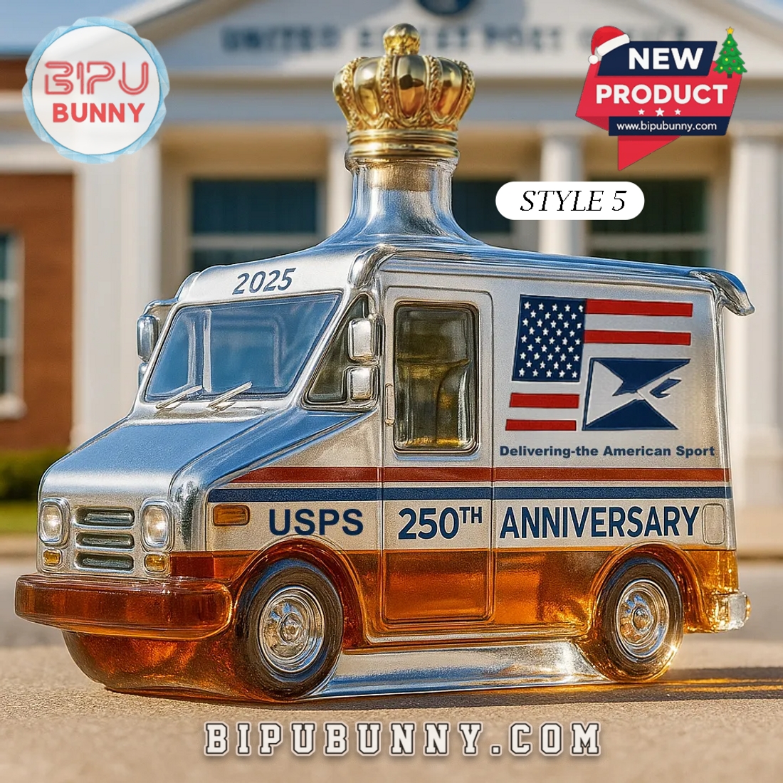 USPS 250th Anniversary Whiskey Bottle USPS 250th Anniversary Whiskey Bottle