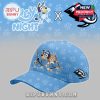 Anaheim Ducks Bluey Night cap with cartoon hockey characters and matching jersey design!