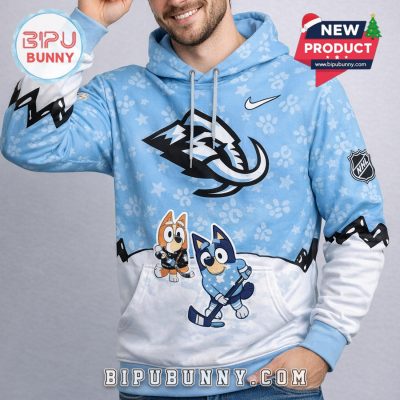 Utah Mammoth NHL Bluey Night Limited Hoodie