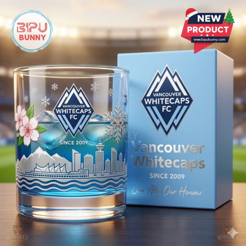 Vancouver Whitecaps FC Whiskey Glass