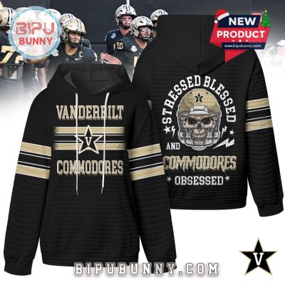 Vanderbilt Commodores NCAA Obsessed Waffle Hoodie