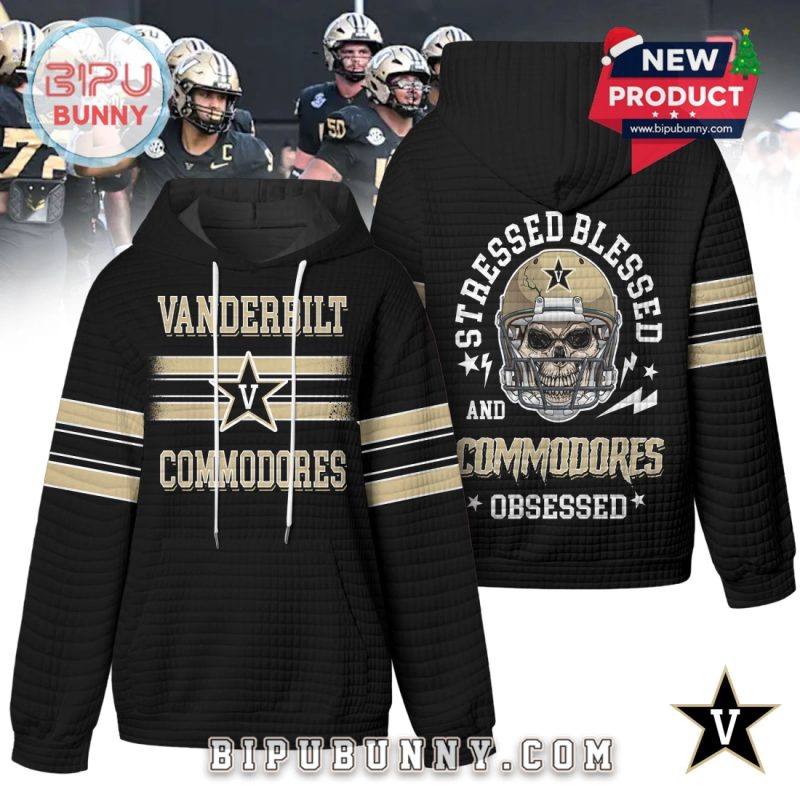 Vanderbilt Commodores NCAA Obsessed Waffle Hoodie