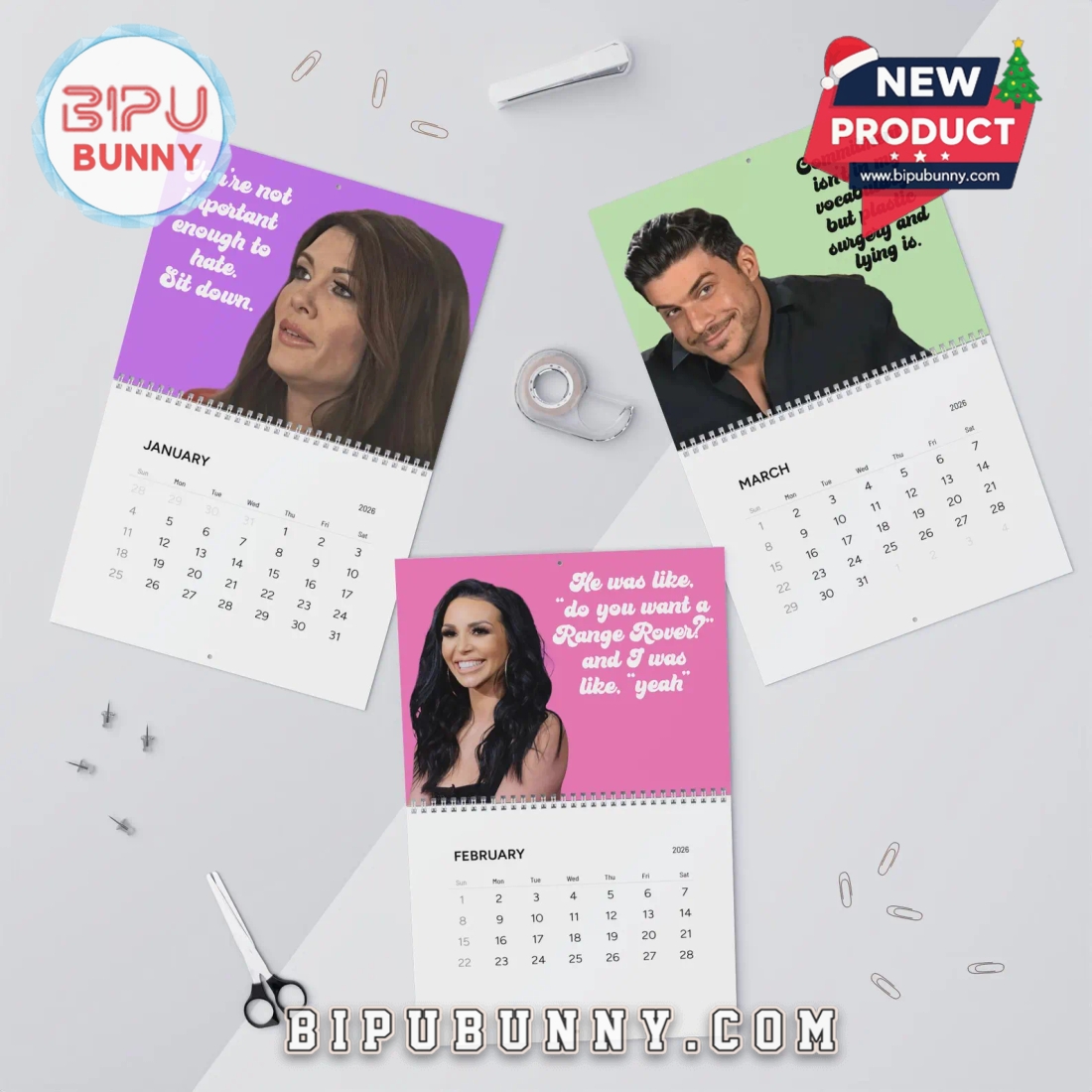 Vanderpump Rules 2026 Wall Calendar Vanderpump Rules 2026 Wall Calendar