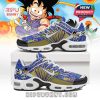 Colorful Dragon Ball sneakers with TN silhouette, fan art style panels, and premium anime styling details!