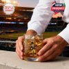 Wake Forest Demon Deacons whiskey glass resting near stadium seating during a game moment!